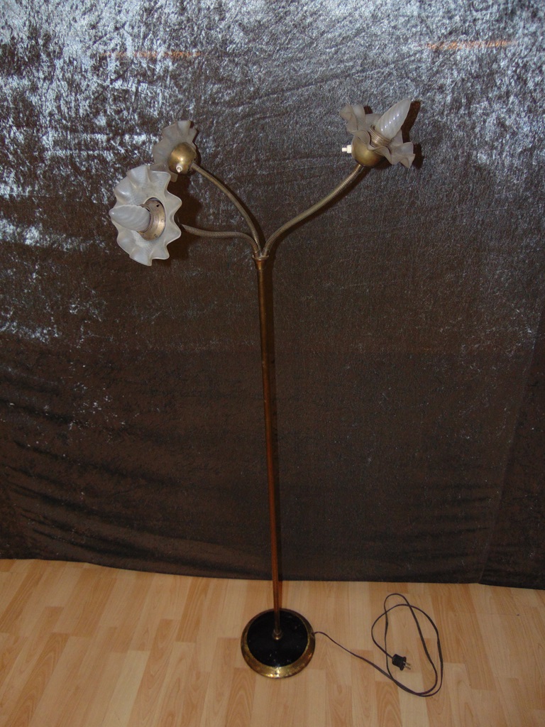 Lampe champignon Orange Vintage Année 70